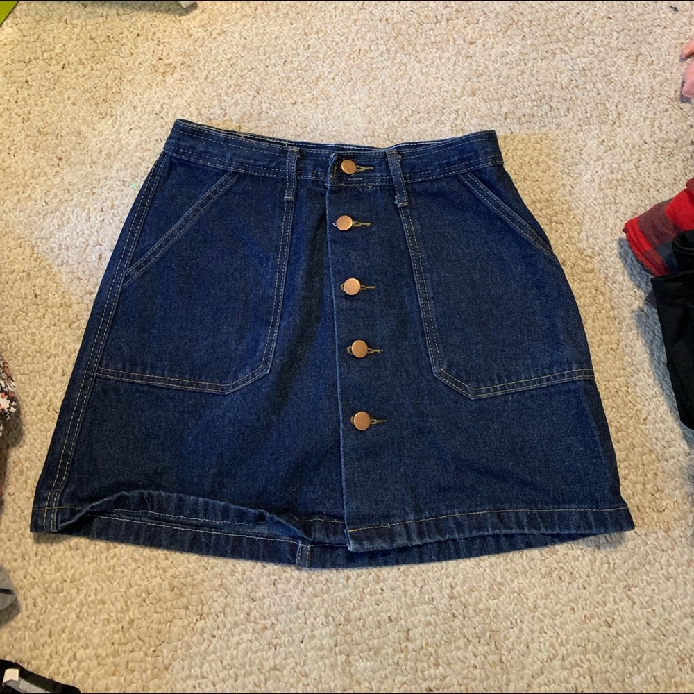 Jean skirt